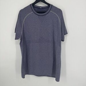 Lululemon Metal Vent Tech Short Sleeve Mens XL Heathered Purple Athletic T-Shirt